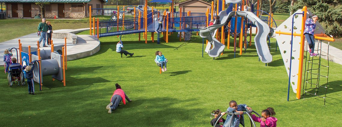 Artificial Playground Turf, Artificial Playground Grass, Genesis Play-Safe Systems