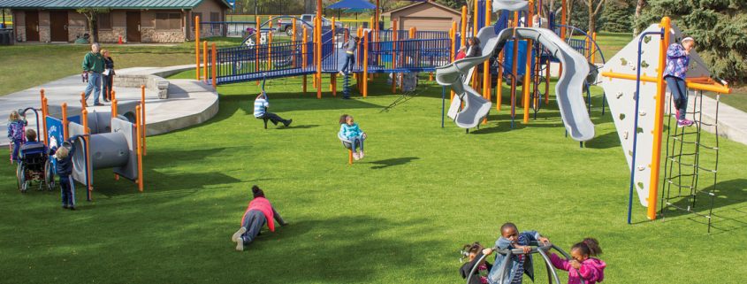 Artificial Playground Turf, Artificial Playground Grass, Genesis Play-Safe Systems